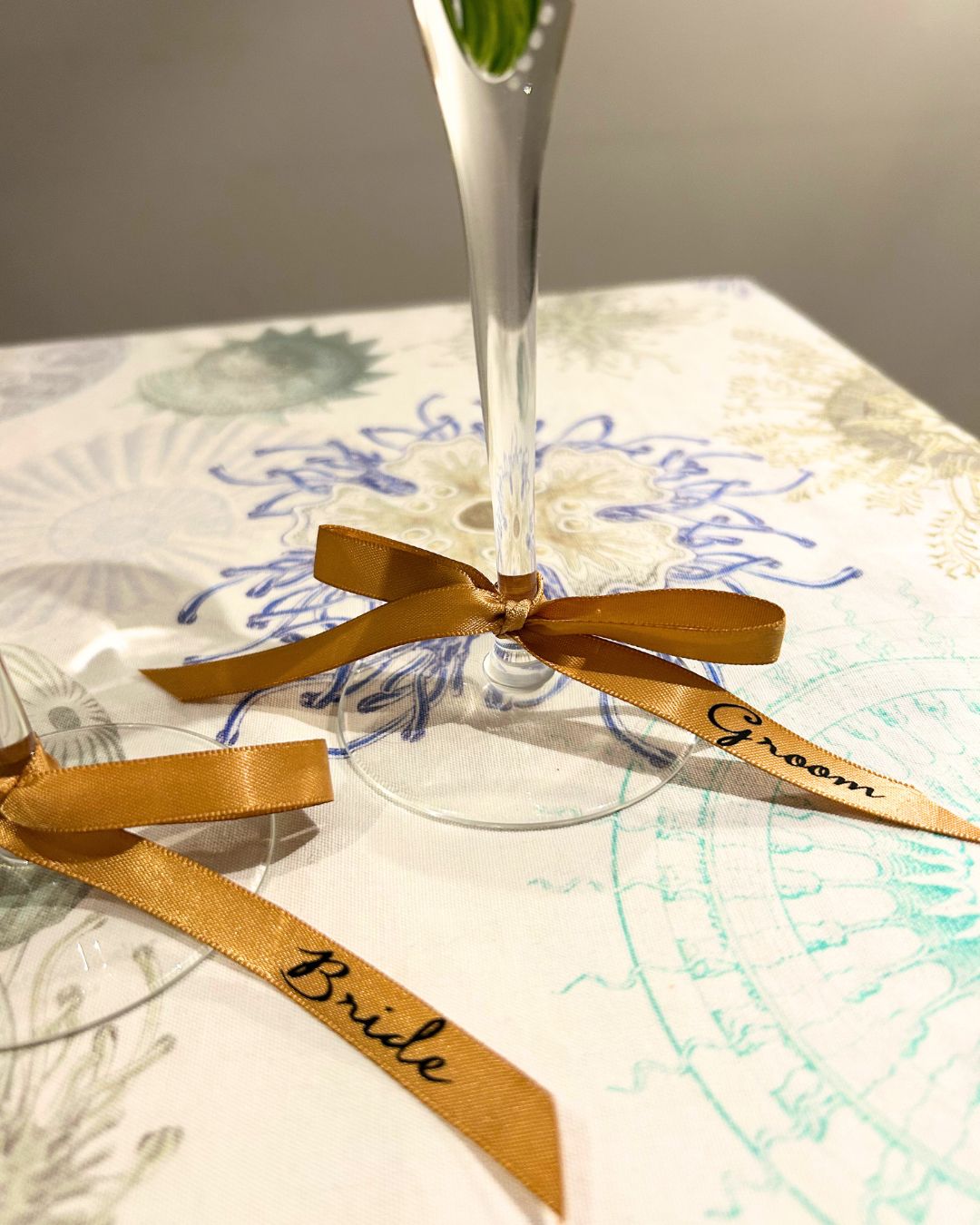 Hand-painted Champagne Flute 🥂 (flute included in price)