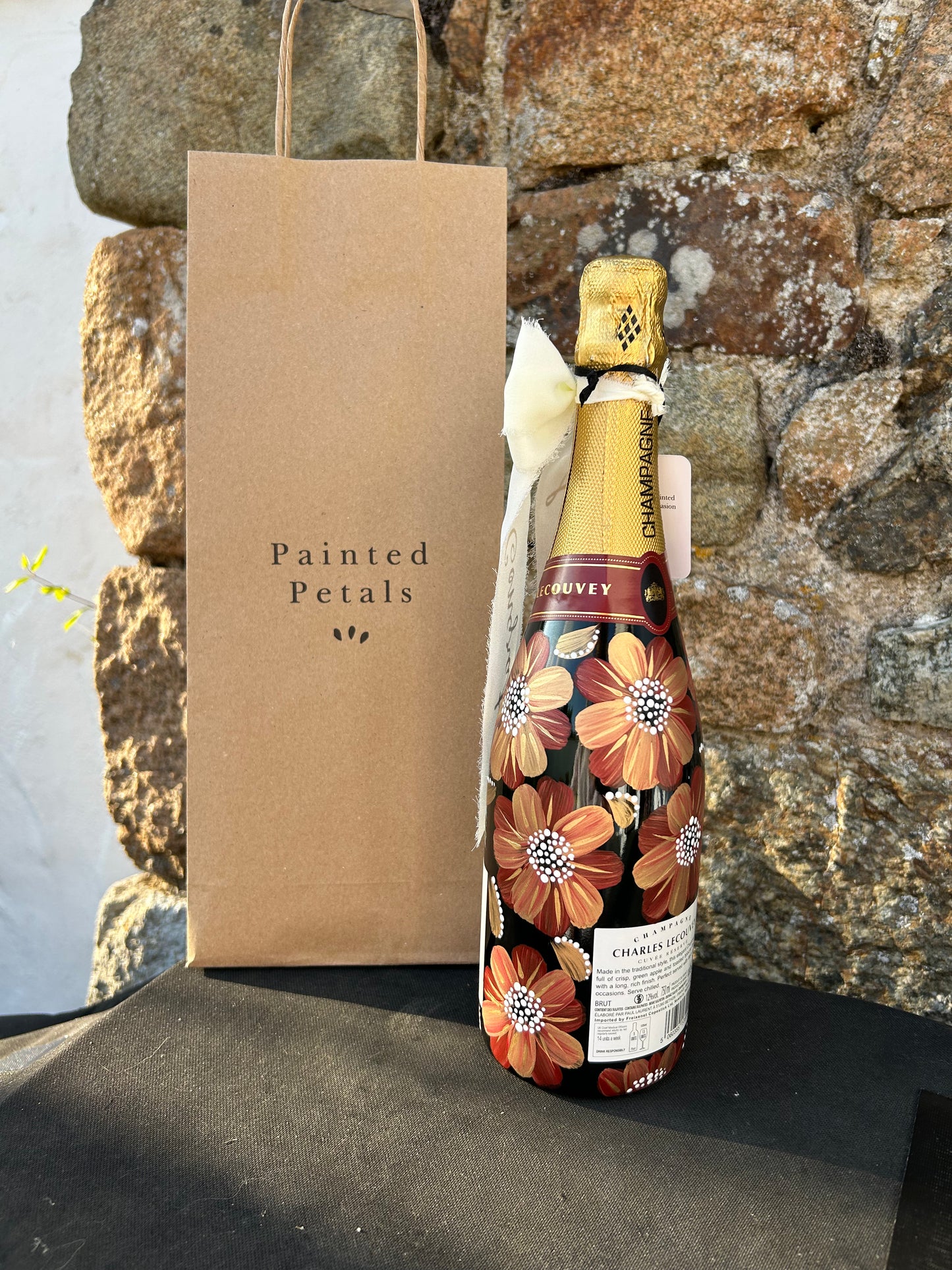 Hand-painted Glass Bottles 🍾