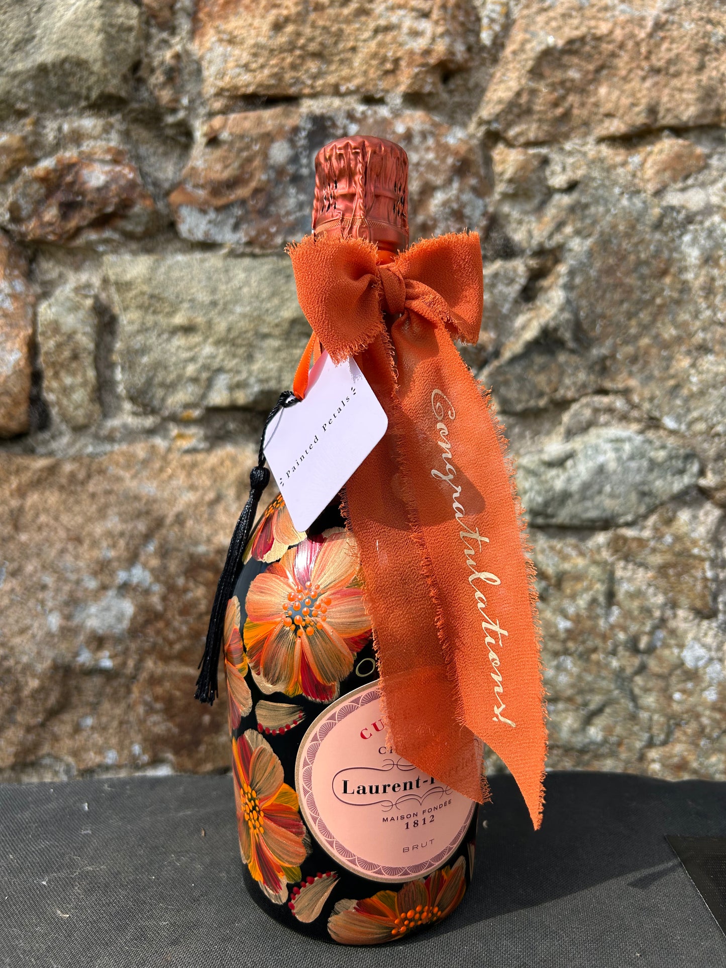 Hand-painted Glass Bottles 🍾