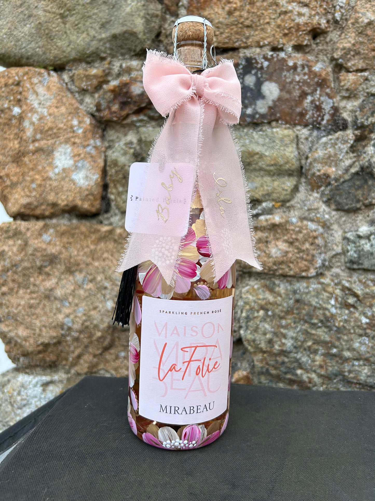 Hand-painted Glass Bottles 🍾